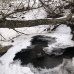 winter river